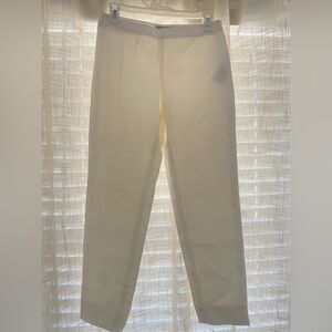 Autentic Emilio Pucci Classic White Straigth Leg Pants